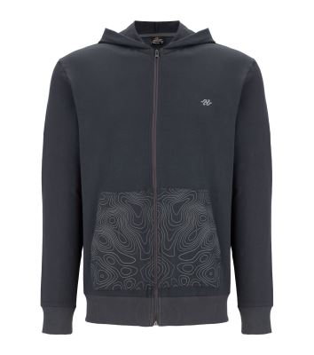 Topographic Hooded Jacket-M